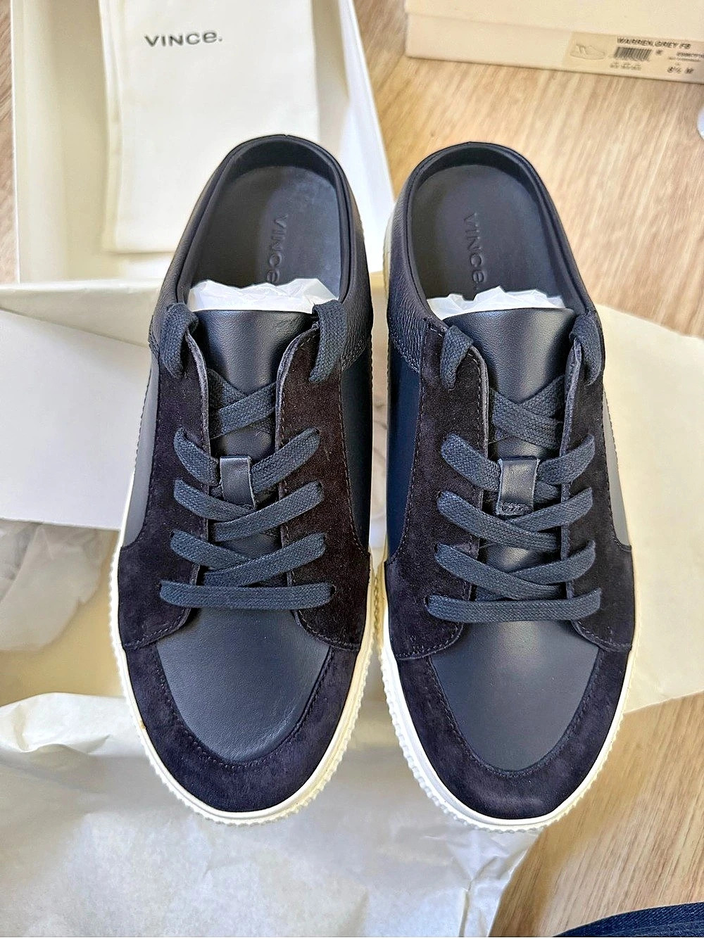 Vince Bradley Slip-On Black Sneakers US 8.5 NWT